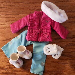 American Girl Wellie Wisher Skating Outfit